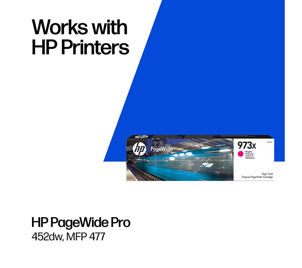 HP Original PageWide 973X Magenta Ink Cartridge image number 2 of 11