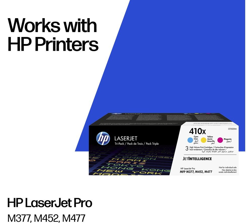 HP Original 410X Cyan, Magenta & Yellow Toner Cartridges - Multipack image number 2 of 12