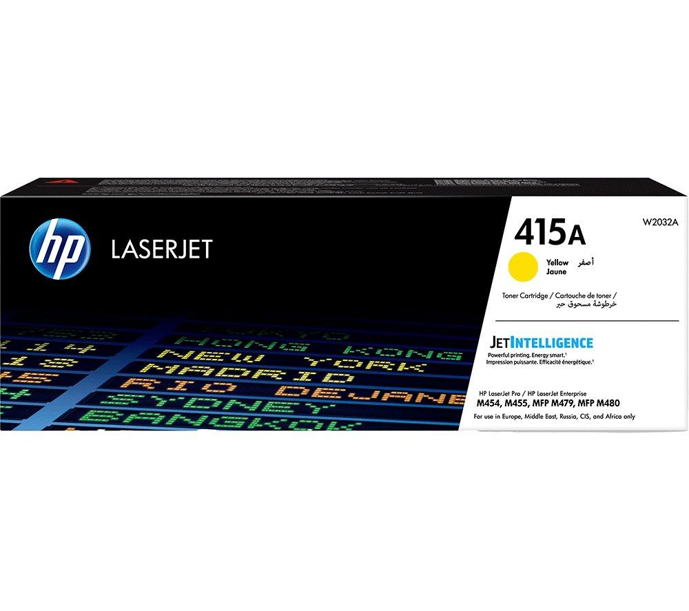 HP 415A Yellow Toner Cartridge, Yellow