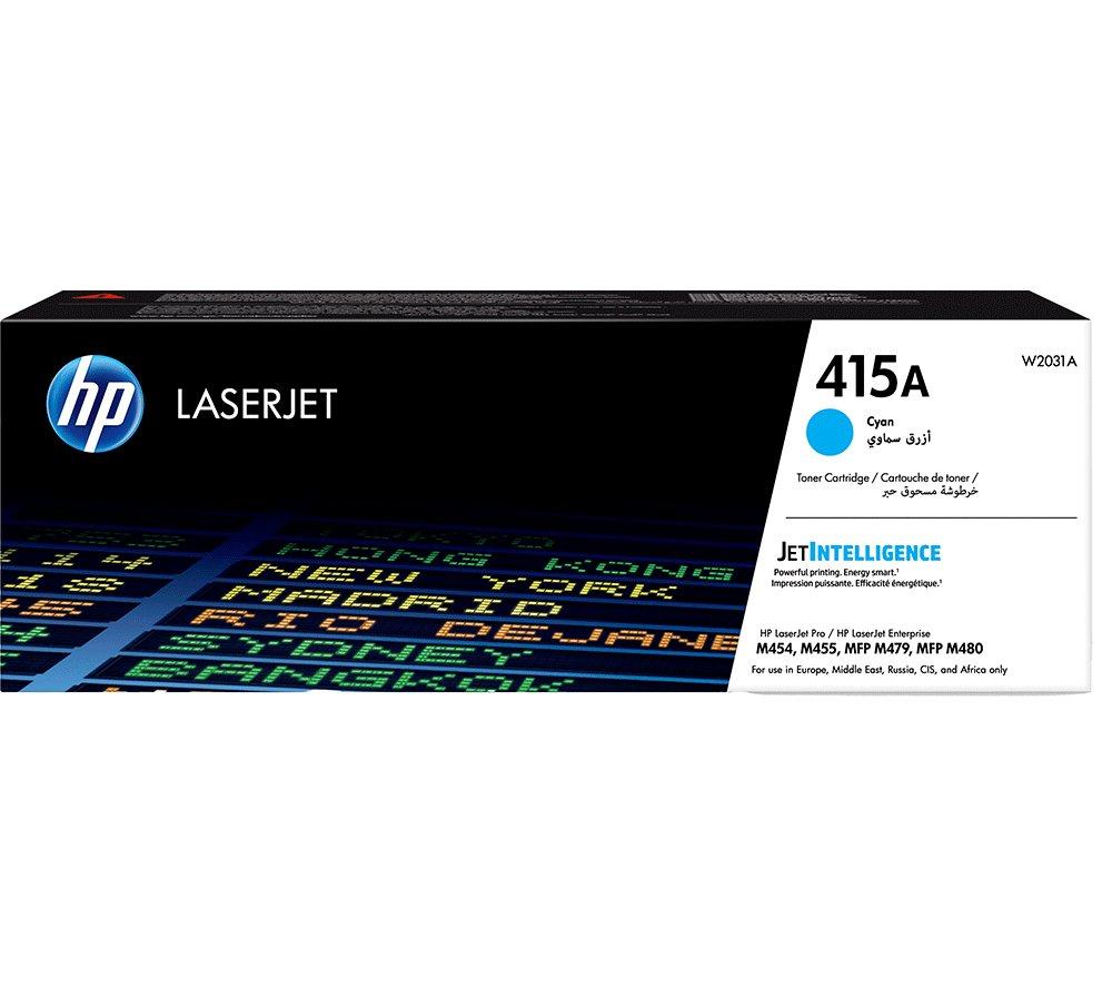 HP 415A Cyan Toner Cartridge, Cyan