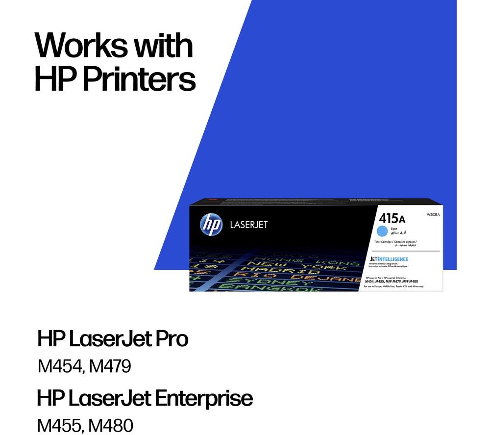 HP 415A Cyan Toner Cartridge image number 2 of 12
