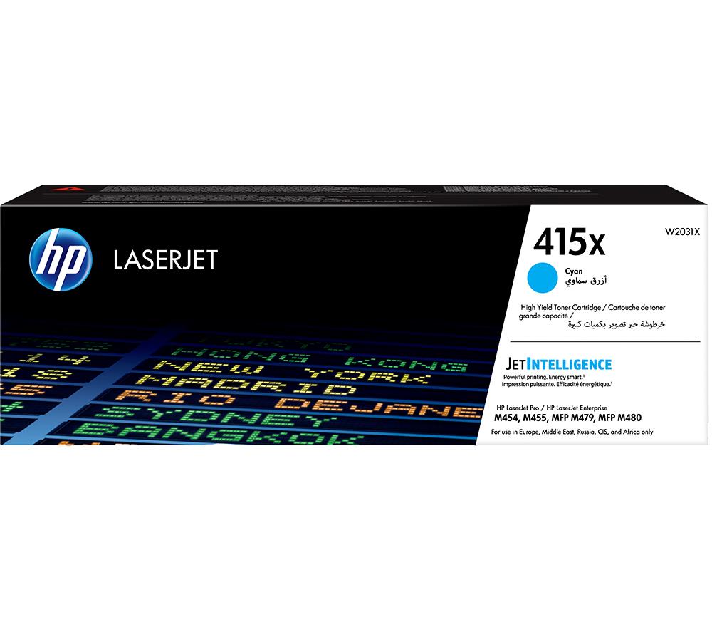 Hp 415X Cyan Toner Cartridge, Cyan