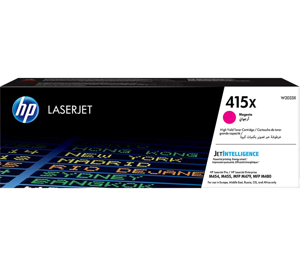 HP 415X Magenta Toner Cartridge, Magenta