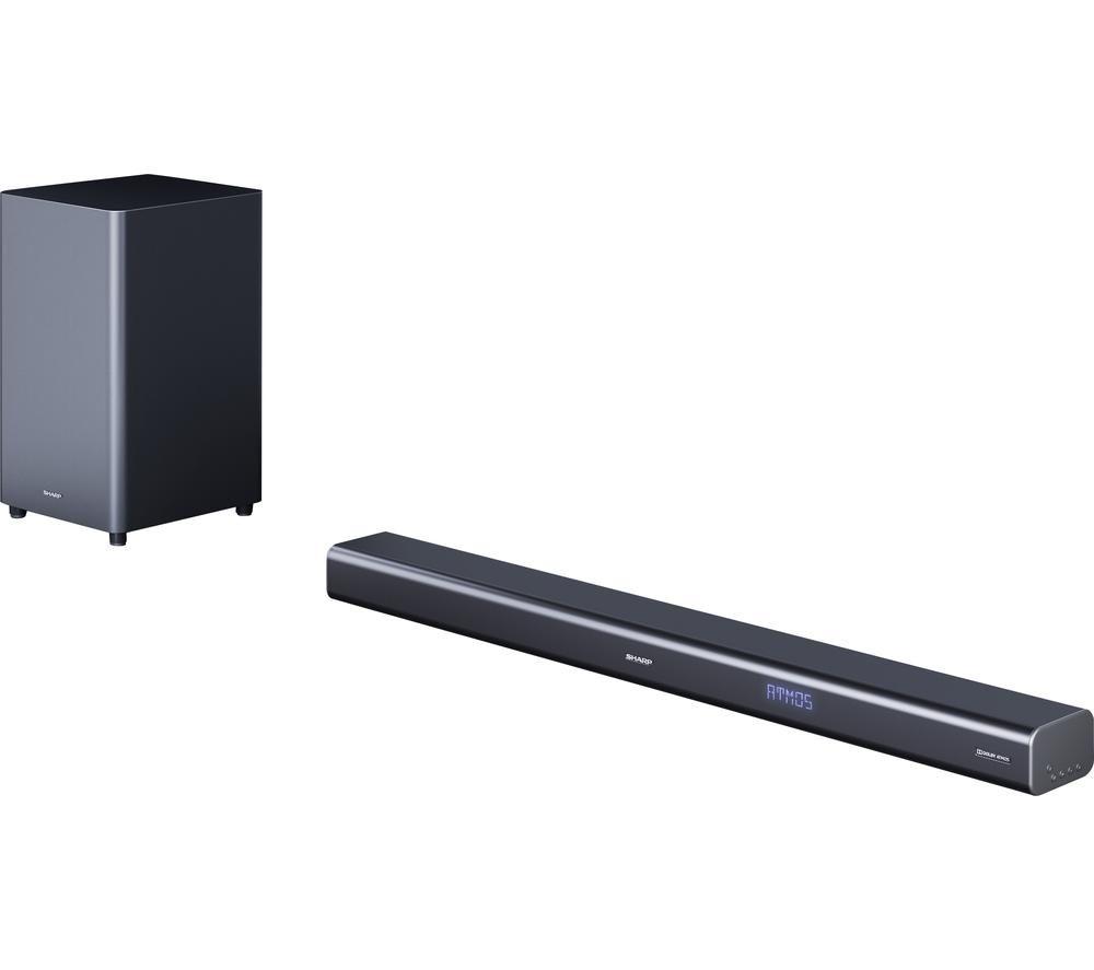 SHARP HT-SBW460 3.1 Wireless Sound Bar with Dolby Atmos