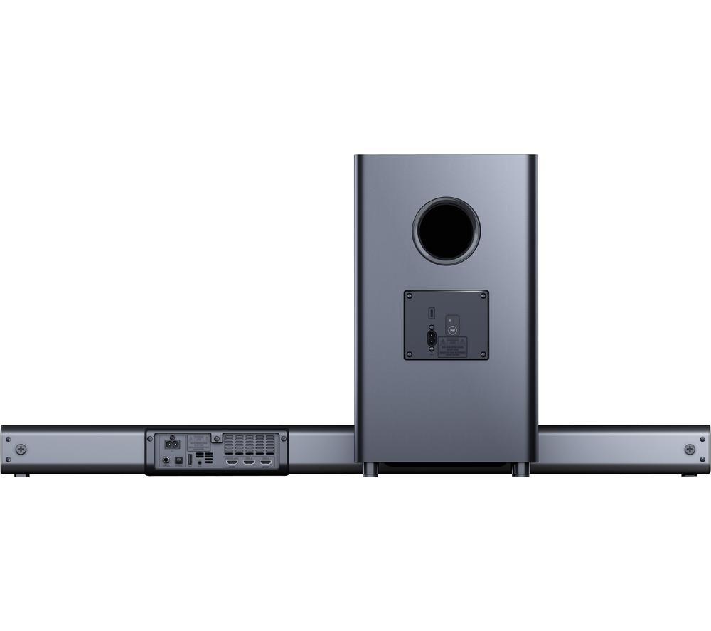 SHARP HT-SBW460 3.1 Wireless Sound Bar with Dolby Atmos image number 3 of 7