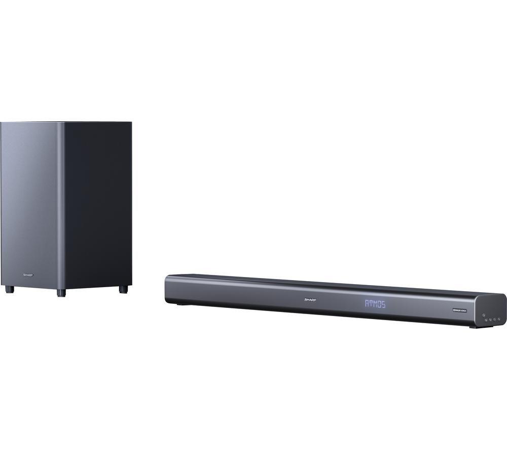 SHARP HT-SBW460 3.1 Wireless Sound Bar with Dolby Atmos image number 7 of 7