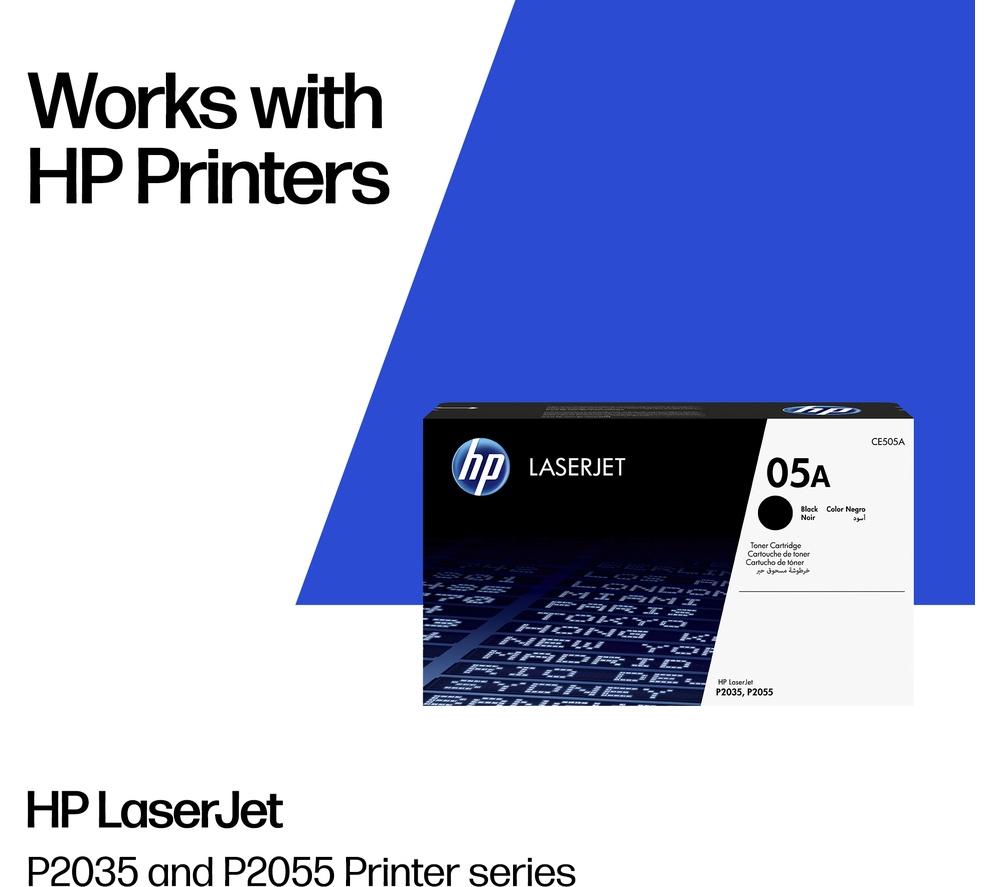HP 05A Black Toner Cartridge image number 2 of 12