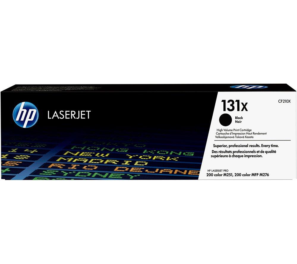 HP 131X Black Toner Cartridge, Black