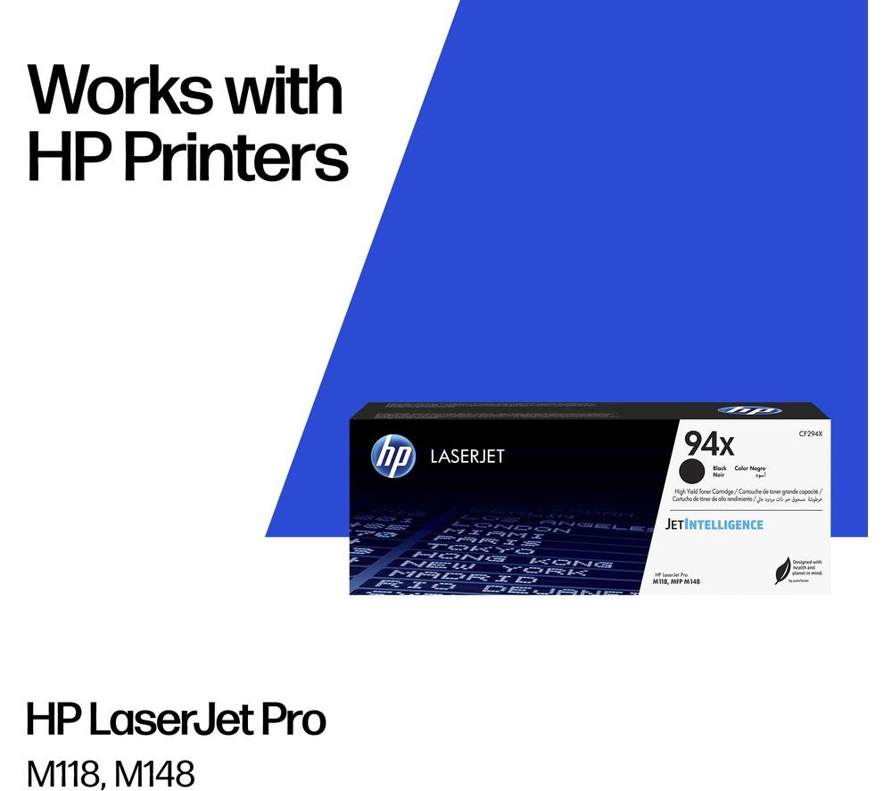HP 94X Black Toner Cartridge image number 2 of 12