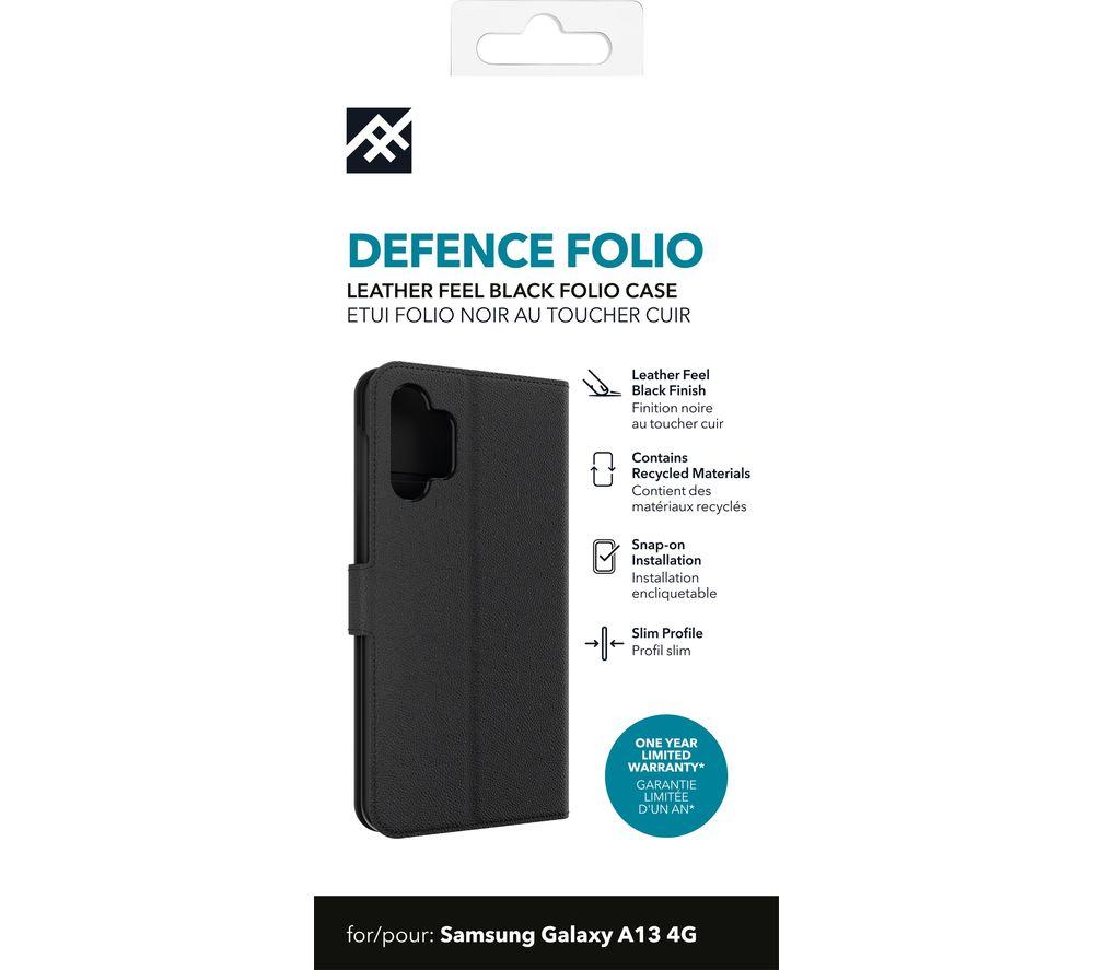 DEFENCE Folio Galaxy A13 5G Case - Black image number 2 of 2