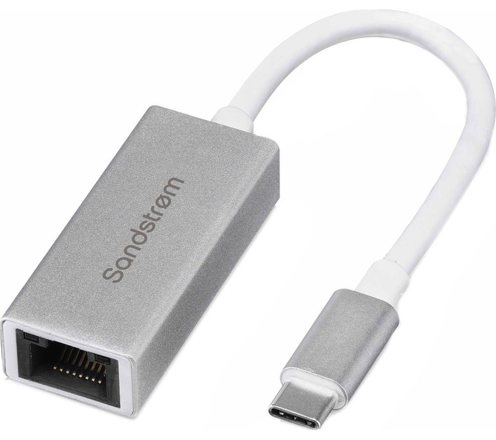 SANDSTROM SCLAN23 USB Type-C to Ethernet Adapter