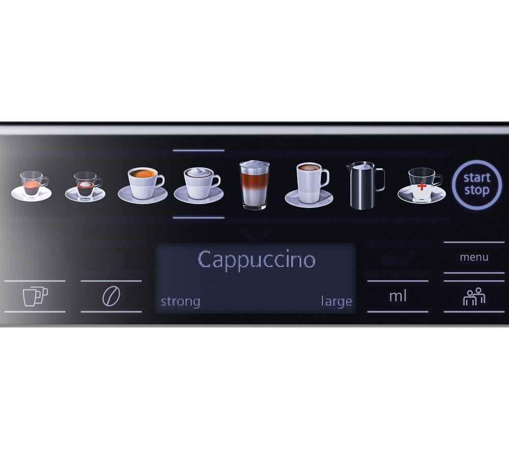 SIEMENS TE651209GB EQ6 S100 Bean to Cup Coffee Machine - Titanium image number 4 of 15