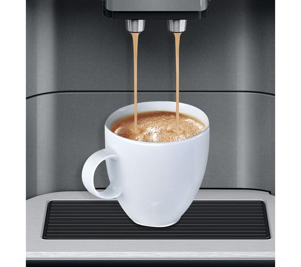 SIEMENS TE651209GB EQ6 S100 Bean to Cup Coffee Machine - Titanium image number 5 of 15