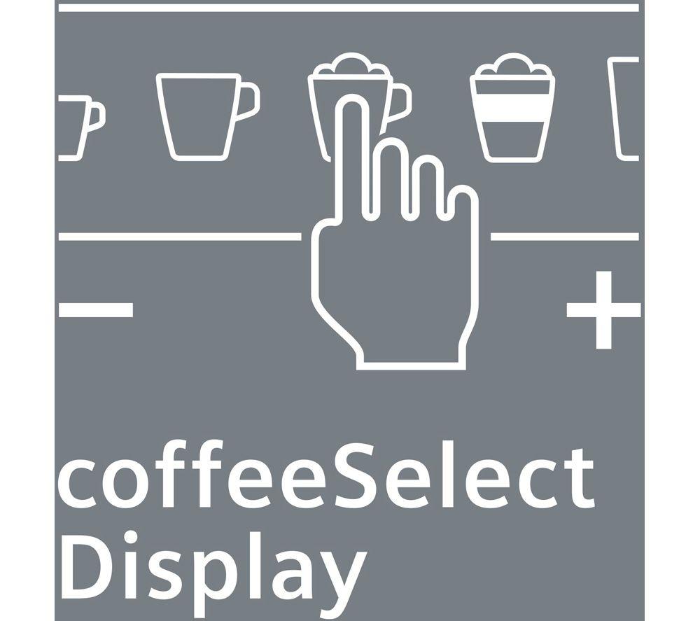SIEMENS TE651209GB EQ6 S100 Bean to Cup Coffee Machine - Titanium image number 8 of 15