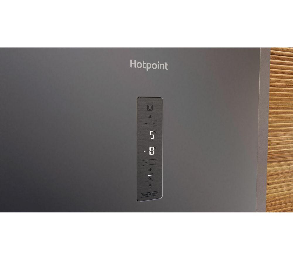 HOTPOINT H7X 93T SK 70/30 Fridge Freezer - Silver image number 6 of 12