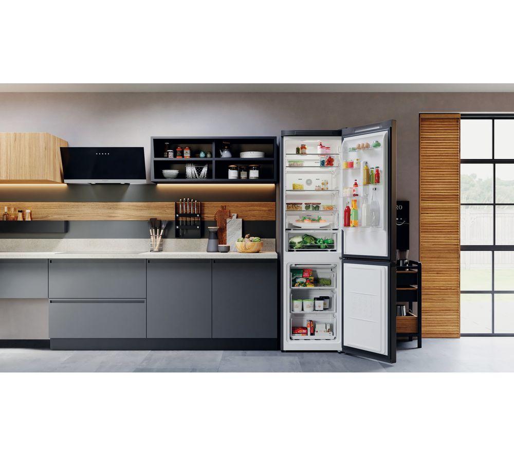 HOTPOINT H7X 93T SK 70/30 Fridge Freezer - Silver image number 10 of 12