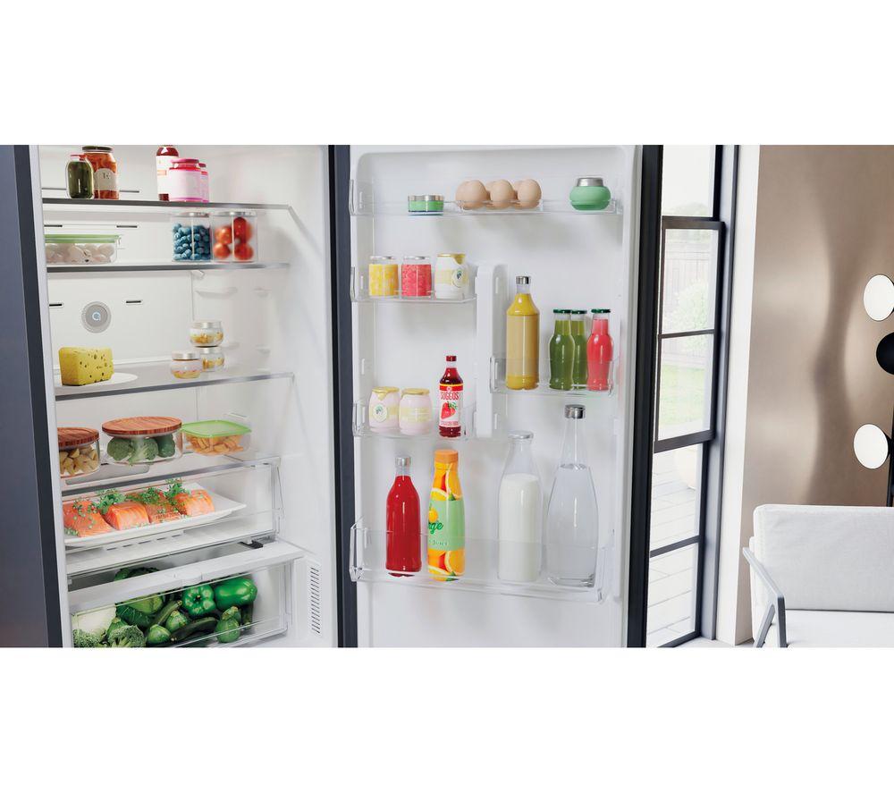 HOTPOINT H7X 93T SK 70/30 Fridge Freezer - Silver image number 11 of 12