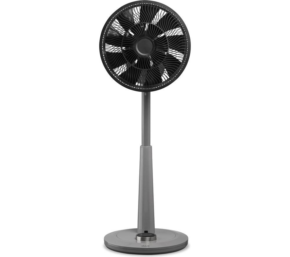 DUUX Whisper DXCF09UK 13.4 Pedestal Fan - Grey, Silver/Grey