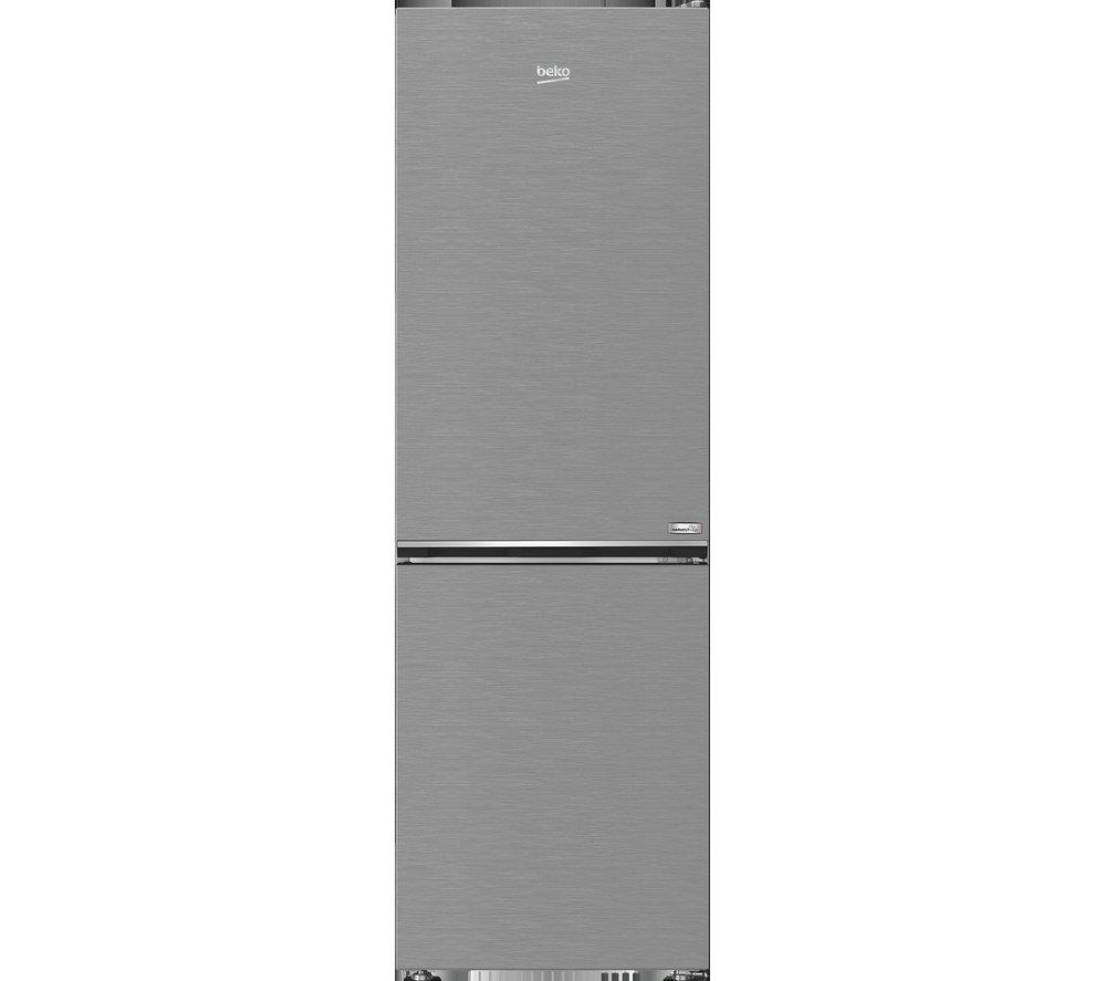 Best Price BEKO CFB3G3686VPS 60/40 Fridge Freezer Stainless Steel