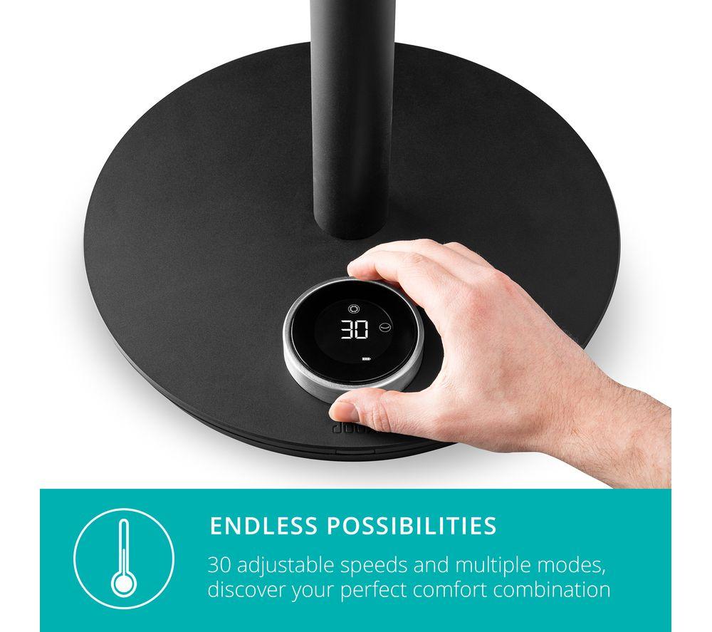 DUUX Whisper Flex Ultimate DXCF14UK 13.8" Smart Cordless Pedestal Fan - Black image number 5 of 12