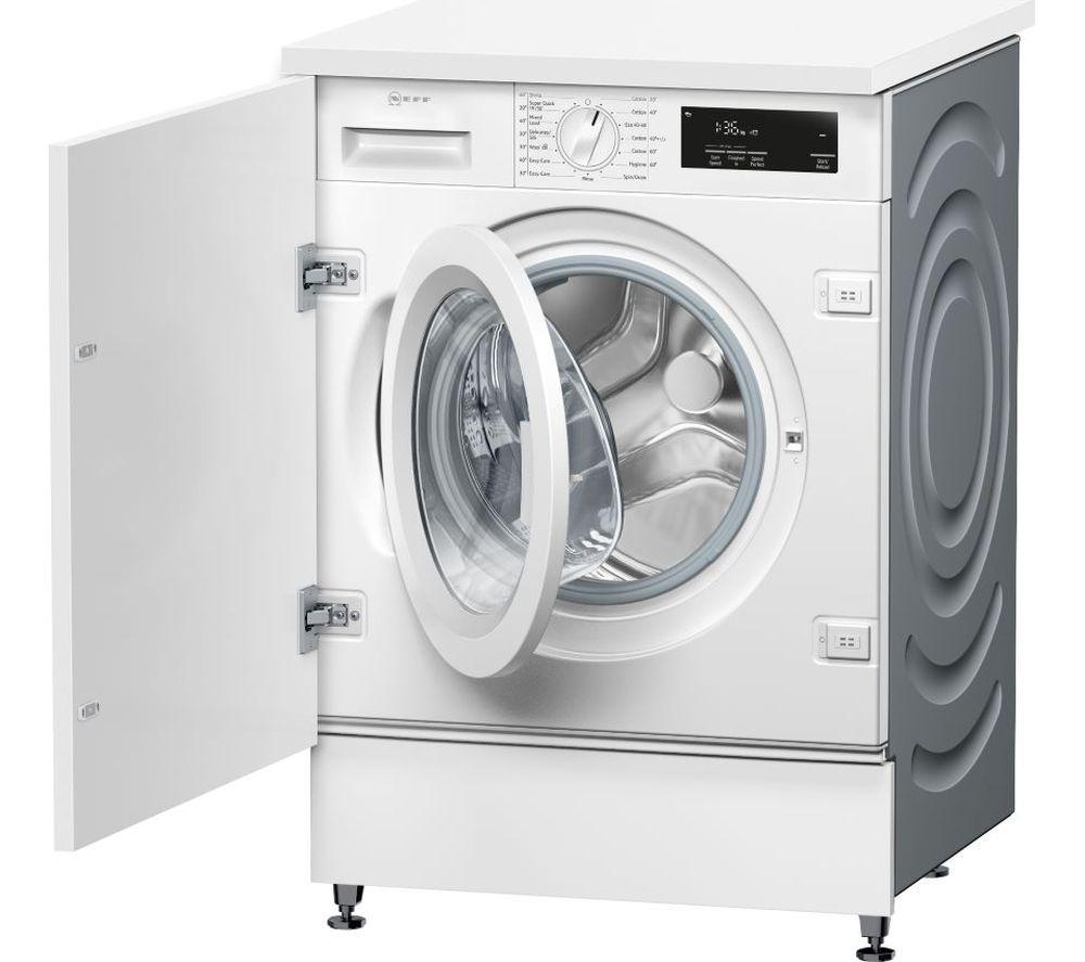 Compact integrated washing deals machine