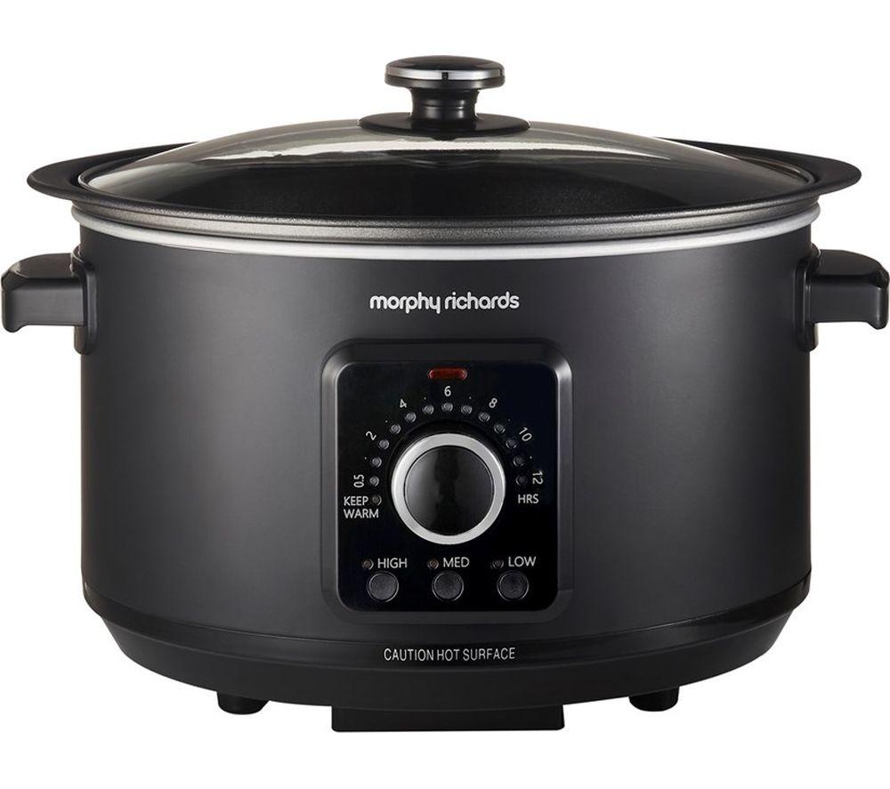 MORPHY RICHARDS Easy Time 460021 Slow Cooker - Black