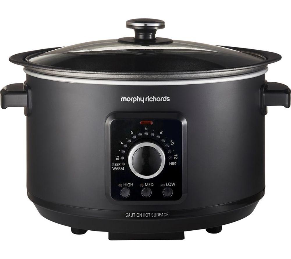 Buy MORPHY RICHARDS Easy Time 460021 Slow Cooker - Black | Currys