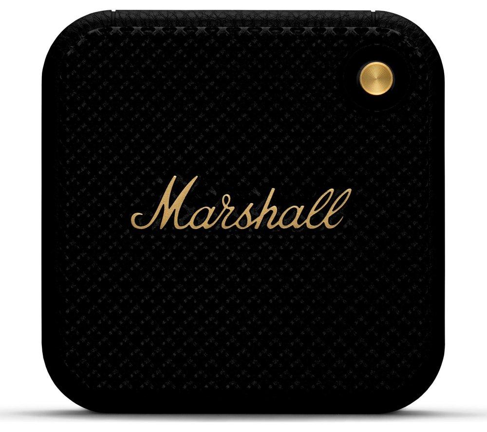 Buy MARSHALL Bluetooth Black Brass & Portable CurrysIE Speaker Willen | 