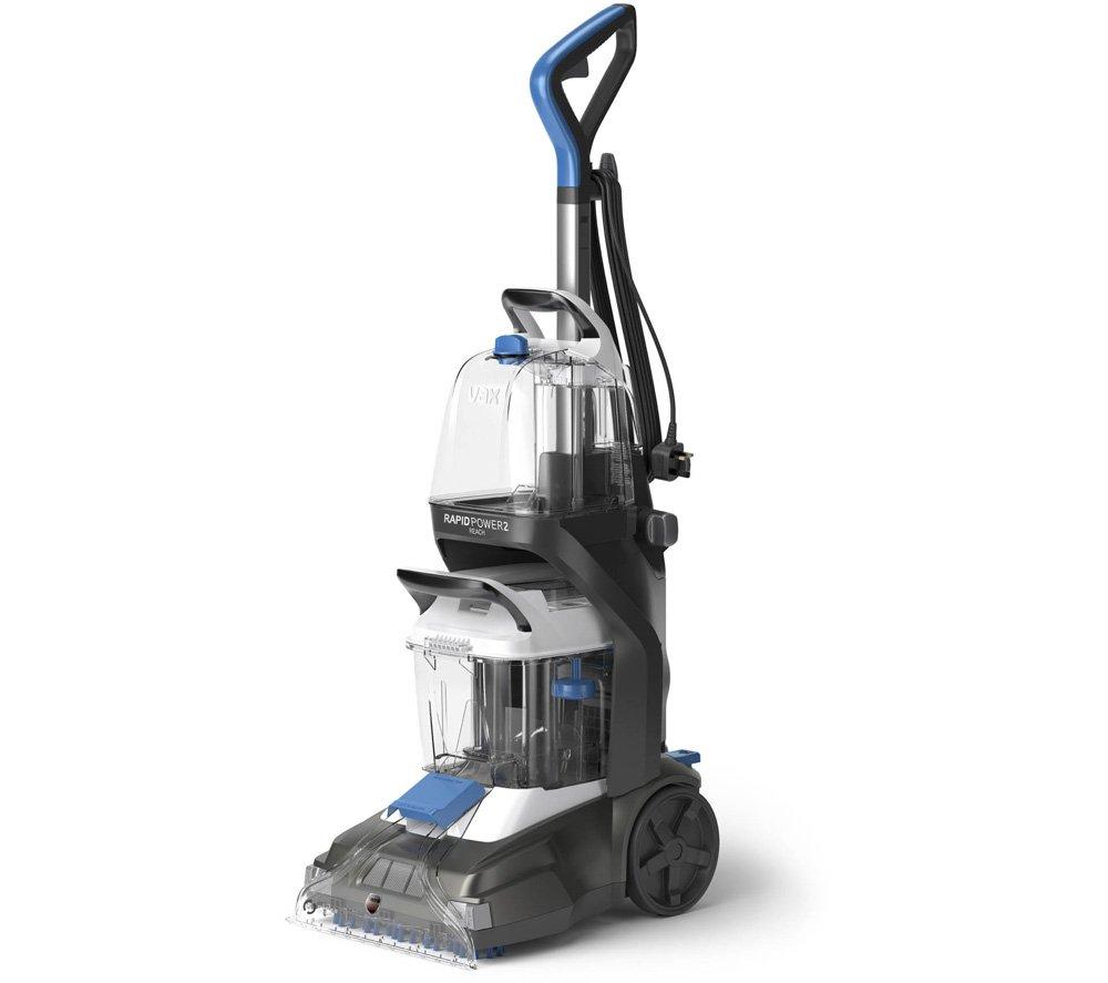 VAX Rapid Power 2 Reach CDCW-RPXLR Upright Carpet Cleaner - Blue, Grey & White, Blue