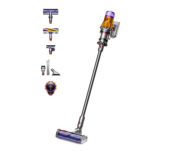 Buy DYSON V12 Detect Slim Absolute Cordless Vacuum Cleaner - Yellow & Nickel | Currys