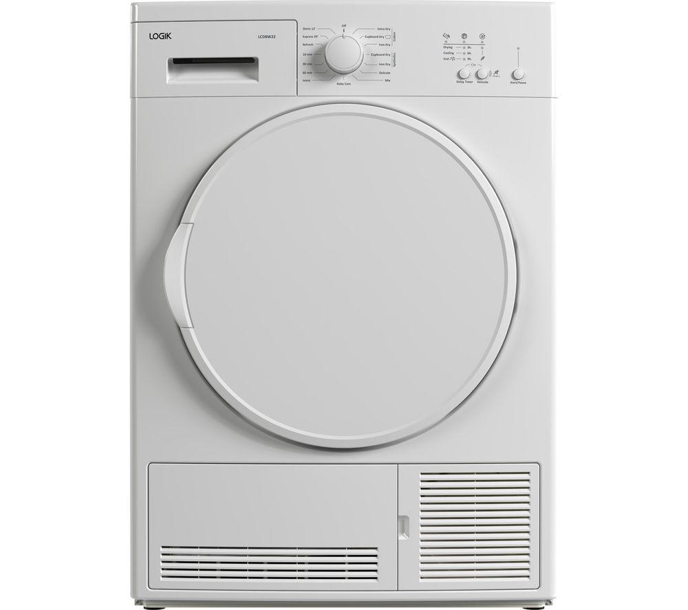 LOGIK LCD8W22 8 kg Condenser Tumble Dryer review | 8.8 / 10