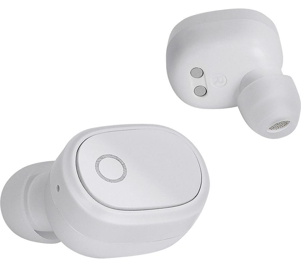 GROOV-E Music Buds Wireless Bluetooth Earbuds - White image number 3 of 3