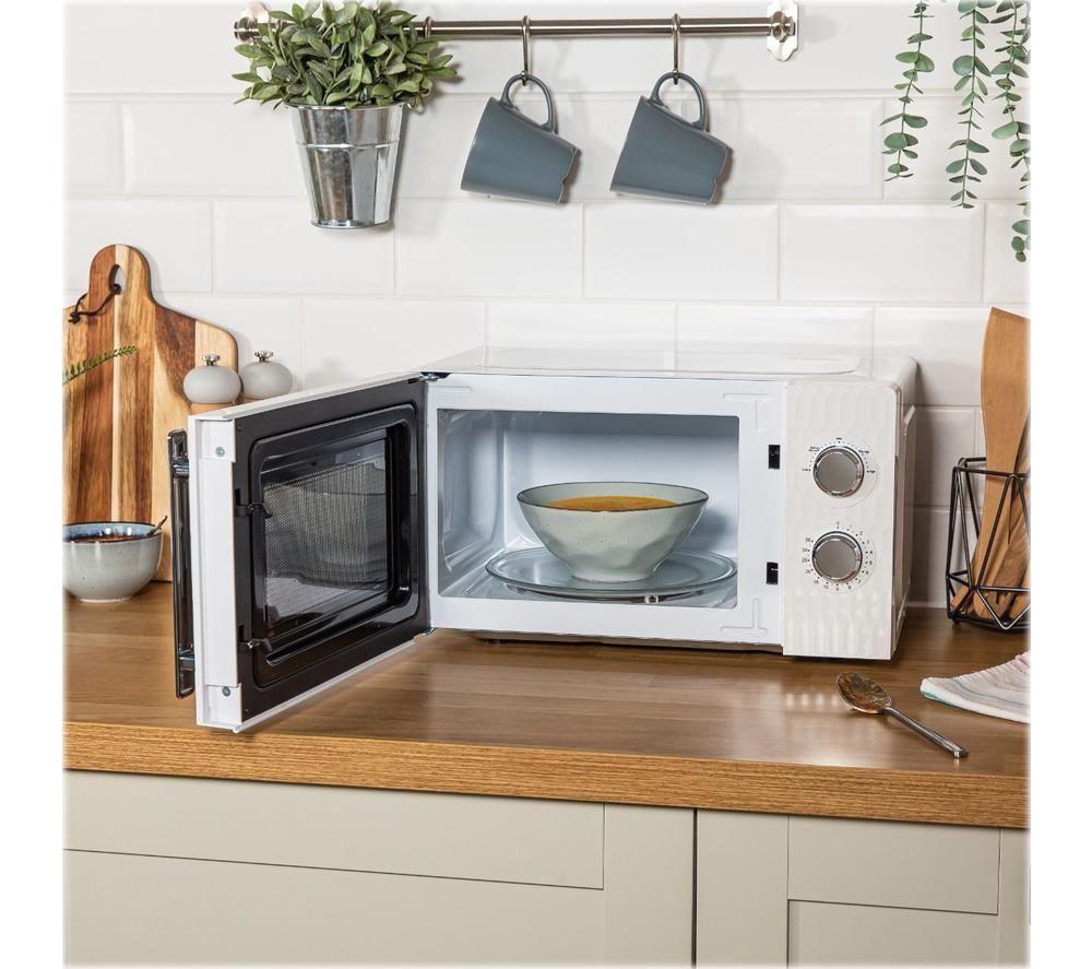 RUSSELL HOBBS Honeycomb RHMM715 Solo Microwave - White image number 9 of 11