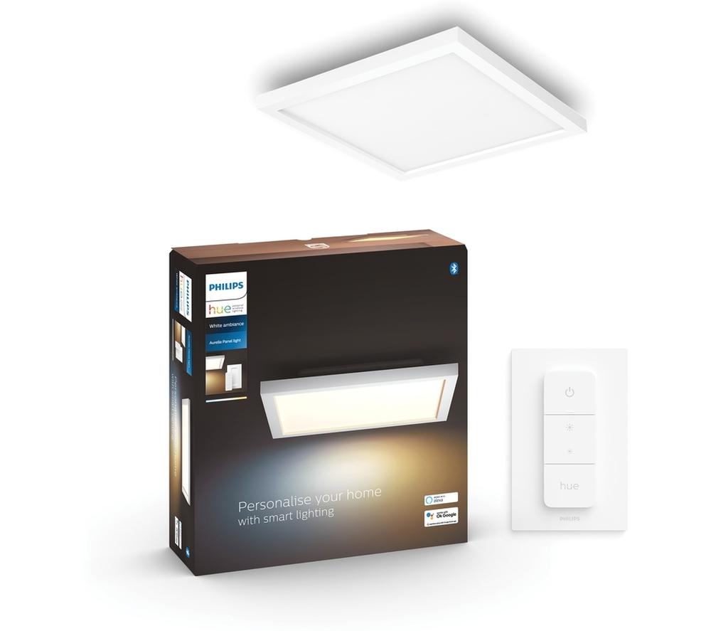 PHILIPS HUE White Ambiance Aurelle Panel Square Ceiling Light review