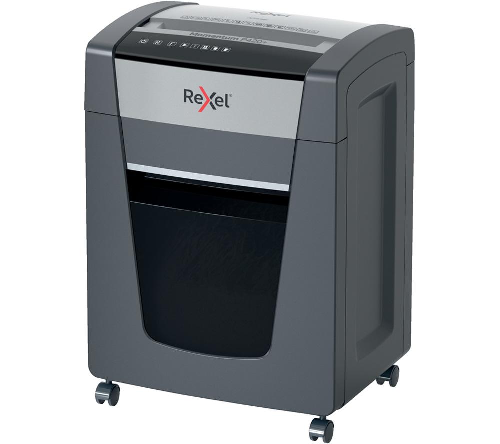 REXEL Momentum P420+ Cross Cut Paper Shredder image number 9 of 9