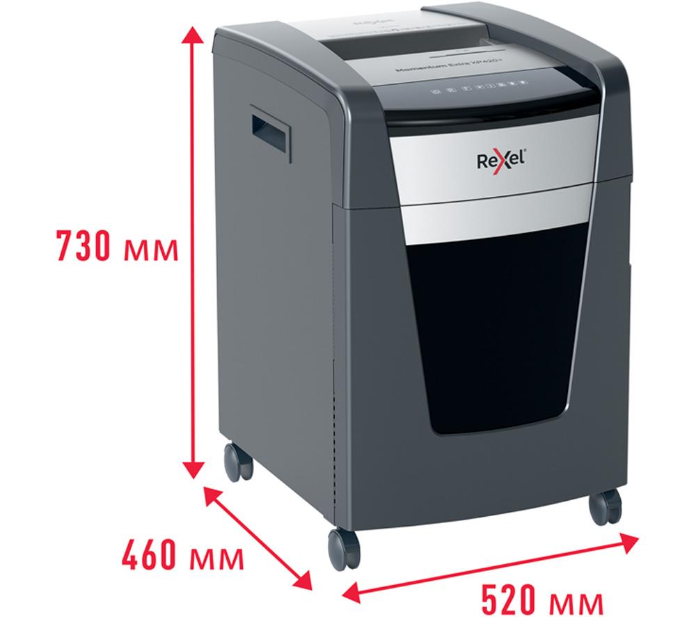 REXEL Momentum Extra XP420+ Cross Cut Paper Shredder image number 5 of 8