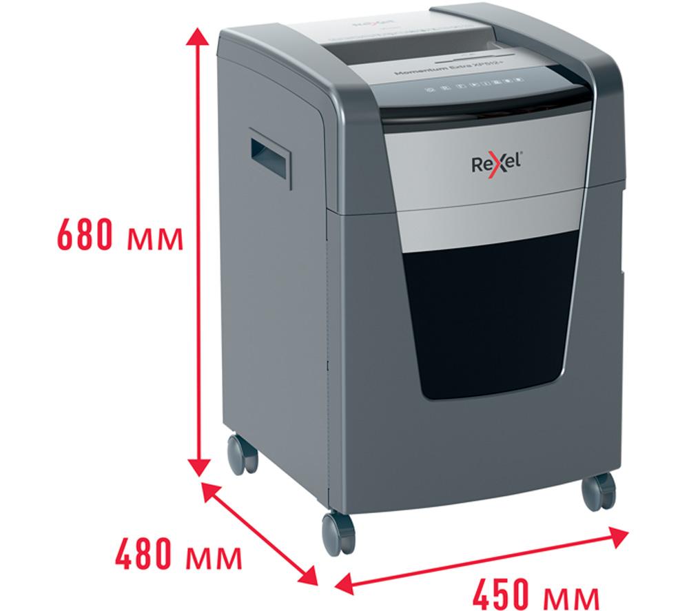 REXEL Momentum Extra XP512+ Micro Cut Paper Shredder image number 5 of 8