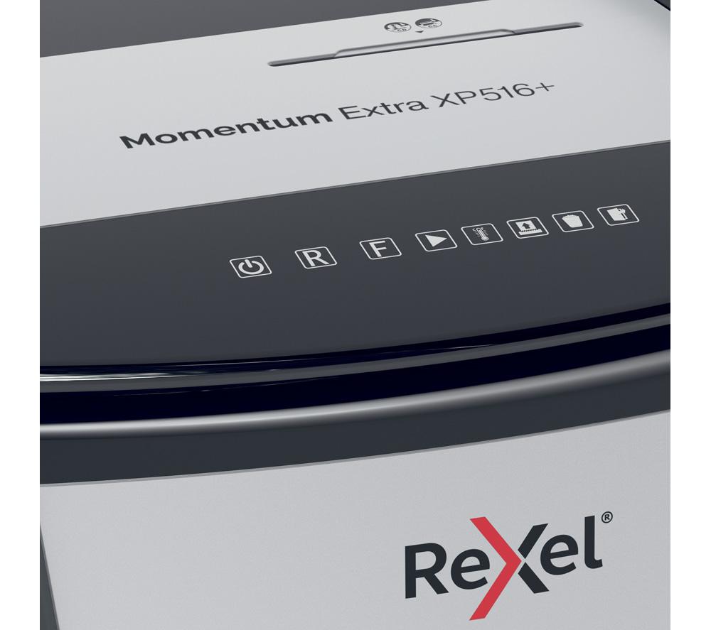REXEL Momentum Extra XP516+ Micro Cut Paper Shredder image number 4 of 8