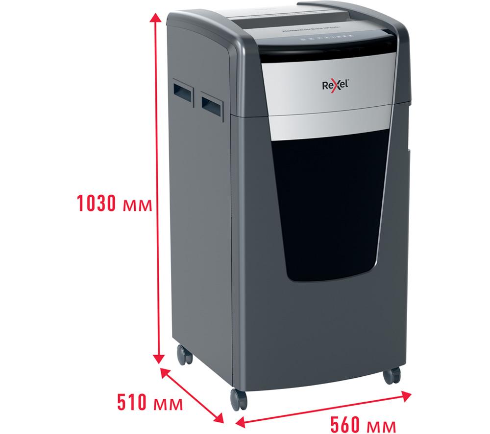 REXEL Momentum Extra XP520+ Micro Cut Paper Shredder image number 5 of 8