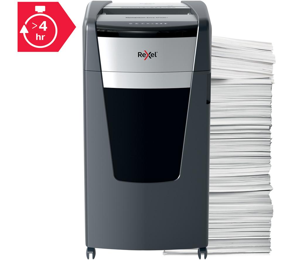 REXEL Momentum Extra XP520+ Micro Cut Paper Shredder image number 7 of 8