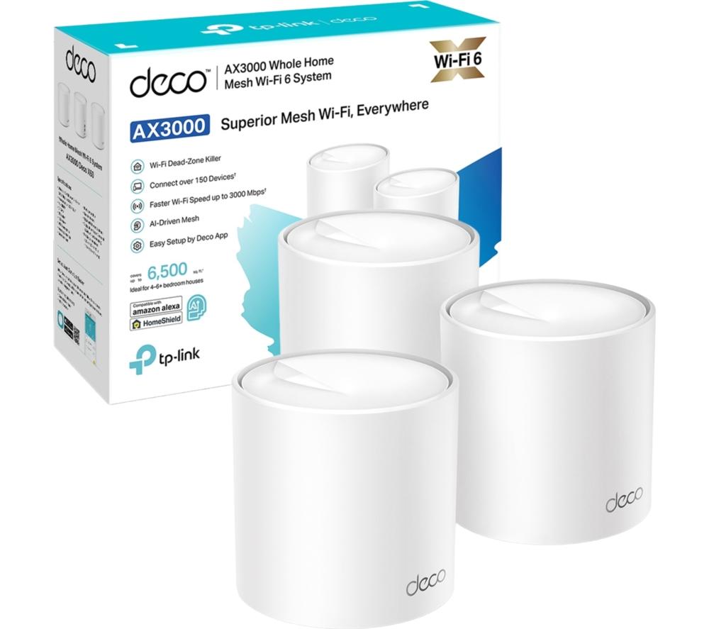 TP-LINK Deco X50 Whole Home WiFi System - Triple Pack image number 4 of 8