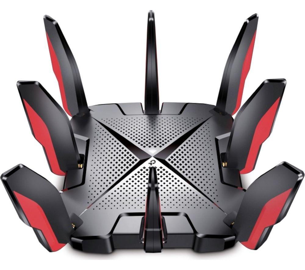 TP-LINK Archer GX90 WiFi Cable & Fibre Router - AX 6600, Tri-band
