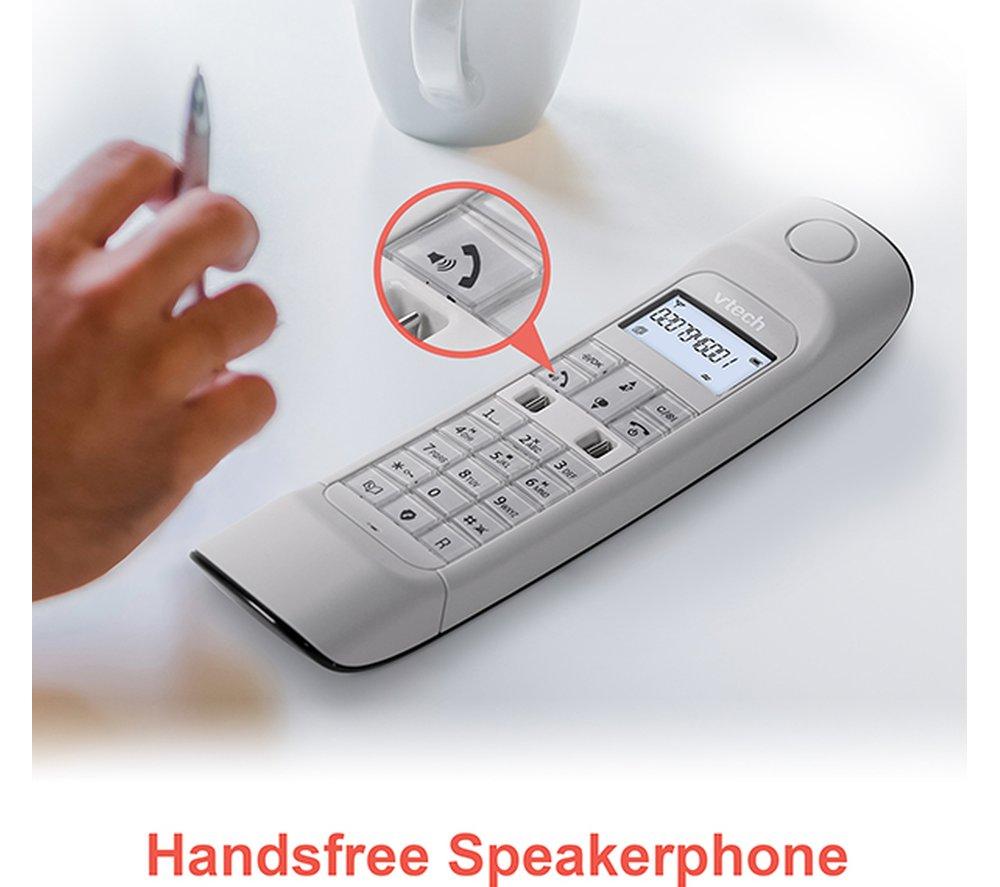 VTECH Designer LS1350 Cordless Phone - Black & White image number 8 of 11