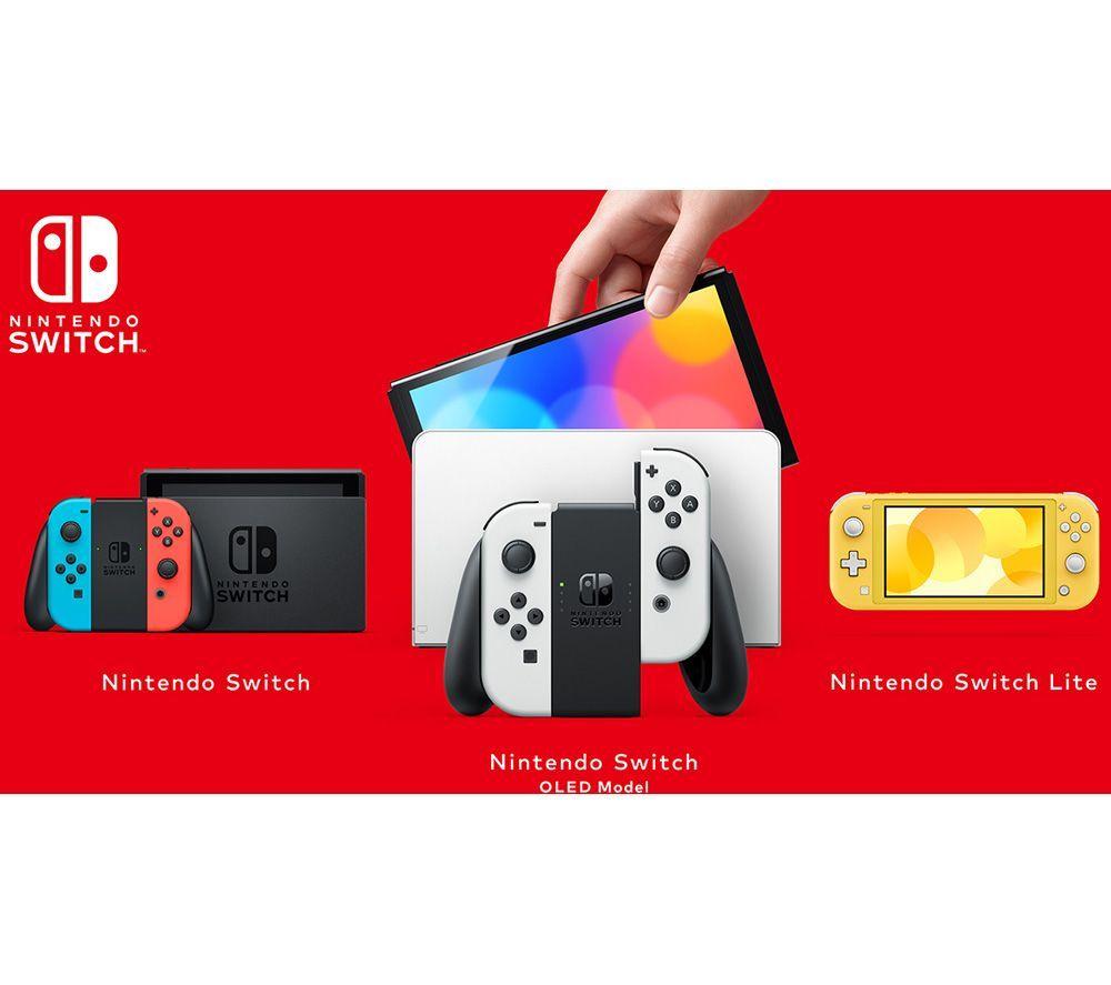 Net this Switch OLED bundle with three games and a 256GB SD Card for less  than £400 from Currys