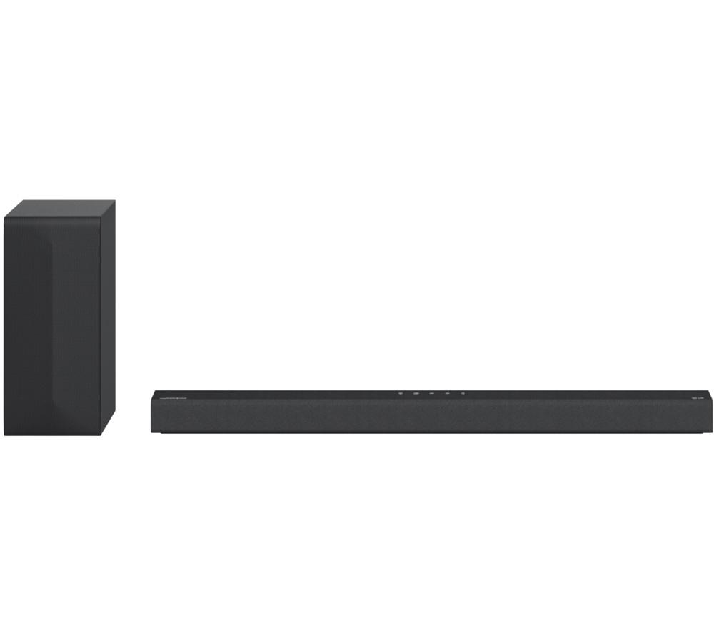 LG S65Q 3.1 Wireless Sound Bar with with DTS Virtual:X, Black