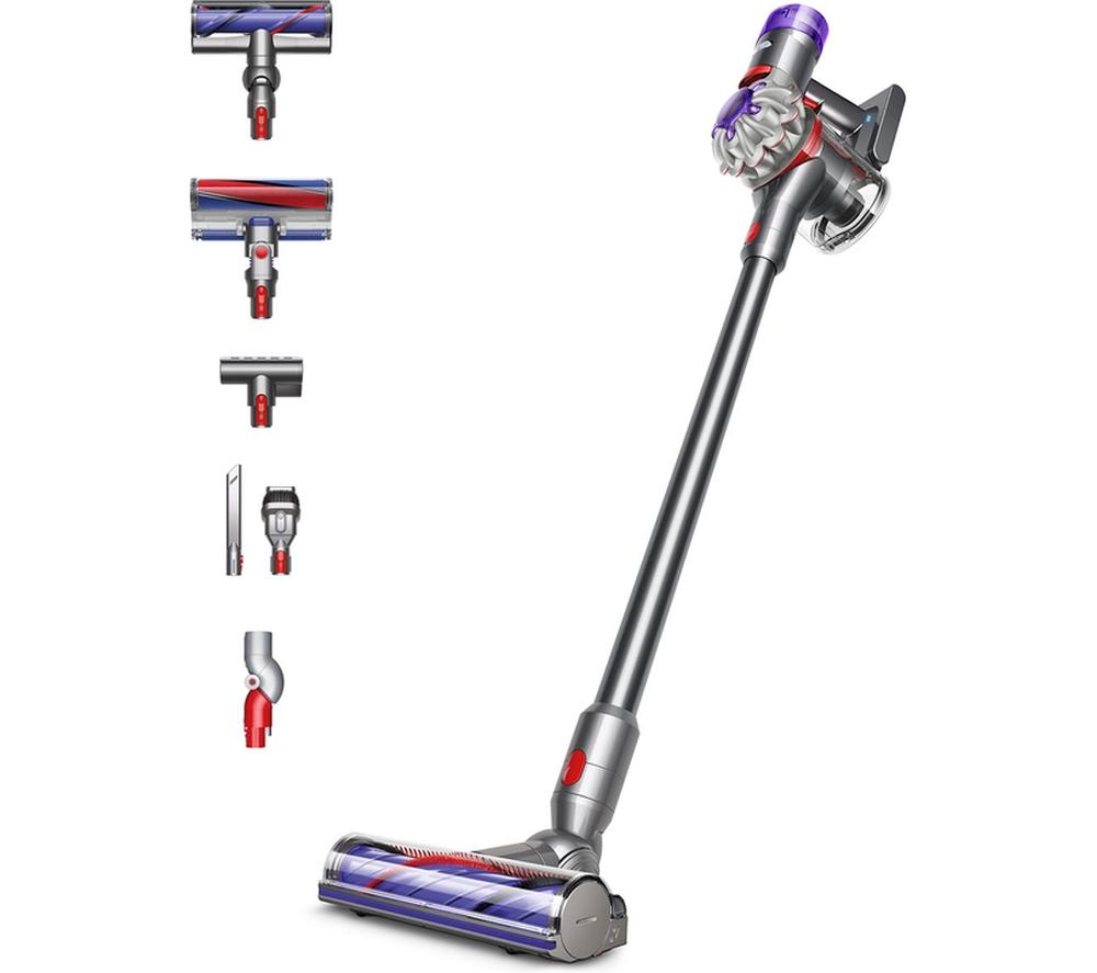 DYSON V8 Absolute Cordless Vacuum Cleaner - Silver & Nickel