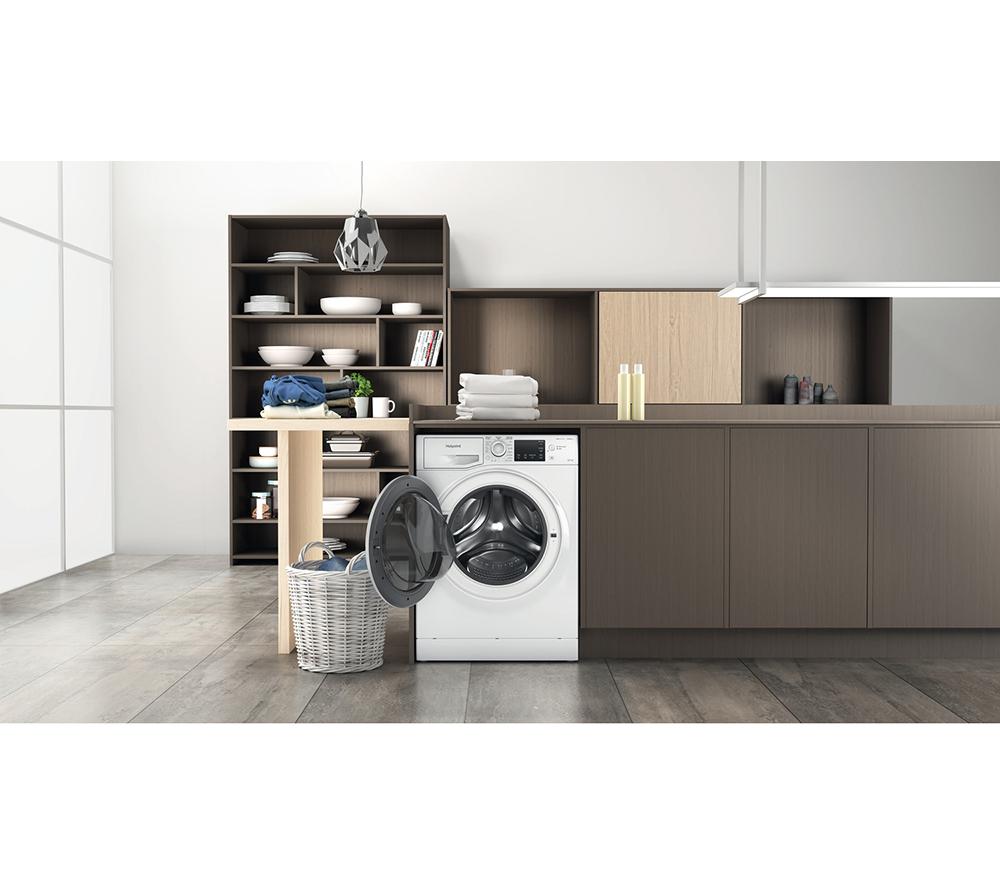 HOTPOINT NDB 8635 W UK 8 kg Washer Dryer - White image number 12 of 14