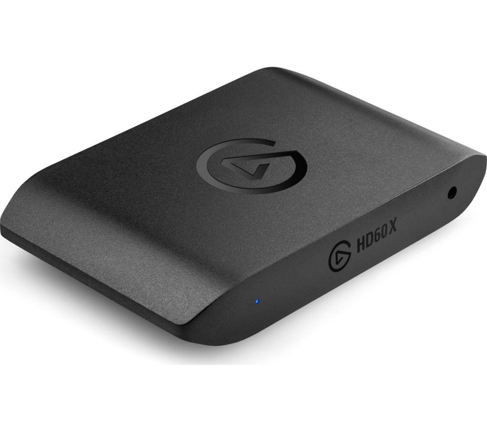Elgato HD60 X - Stream and record in 1080p60 HDR10 or 4K30 with ultra-low latency on PS5 & Cam Link 4K, External Camera Capture Card, Stream and Record with DSLR, Camcorder