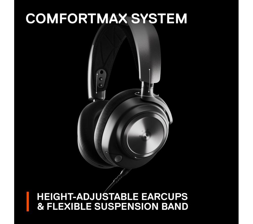 STEELSERIES Arctis Nova Pro Xbox Gaming Headset with GameDAC - Black image number 8 of 14