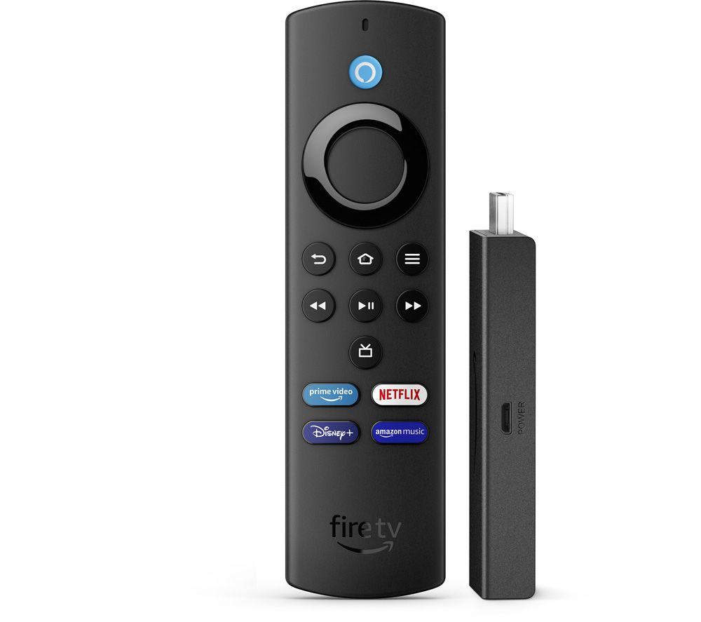 Fire TV Stick with wired Ethernet, keyboard, mouse and external